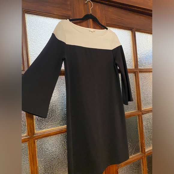 Gap B/W Block Mid-Length Shift Dress - Picture 3 of 6